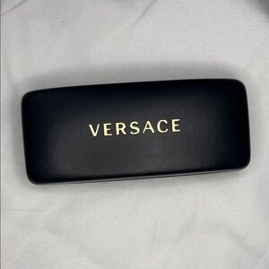 Versace Black Eyeglass Case